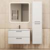 Тумба с раковиной Uperwood Foster New KFosterNEW80w подвесная, белая, 80 см фото 3