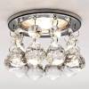 Встраиваемый точечный светильник Ambrella light Crystal K2051 CH/CL фото 2