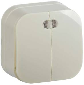 Выключатель 2-клавишный IEK Glory EVH21-K33-10 кремовый