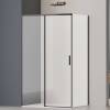 Душевой уголок Vincea Soft 2 VSR-3SO29011CLB профиль черный, стекло прозрачное, 110x90x200