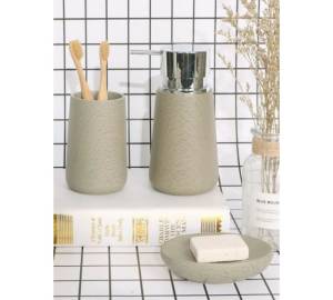 Набор аксессуаров для ванны Bath Plus Legno W-RE0793АА-SET3 бежевый