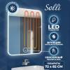 Зеркало Teymi Solli T20205SA с подсветкой и подогревом, сенсор, 70x80 фото 2