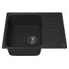 Мойка кухонная Uperwood UPD-202 391020211 уголь, 62x48