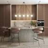 Декор Kerama Marazzi Фес KMD3STA005BN коричневый глянцевый 15x15 фото 8