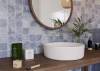 Керамическая плитка Gracia Ceramica Folk blue голубой 01 25x60 фото 8