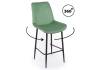 Полубарный стул Notta Седа 360 632613 Фисташковый (zd 651) / черный np