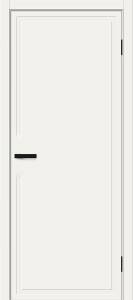 Межкомнатная дверь Глухая Bravo Граффити-50 013-1528 Полотоно Whitey 2000х800