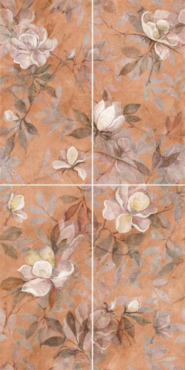 Панно Kerama Marazzi Магнолия VT\B413\4x\11037R (из 4 частей 30x60) 60x120