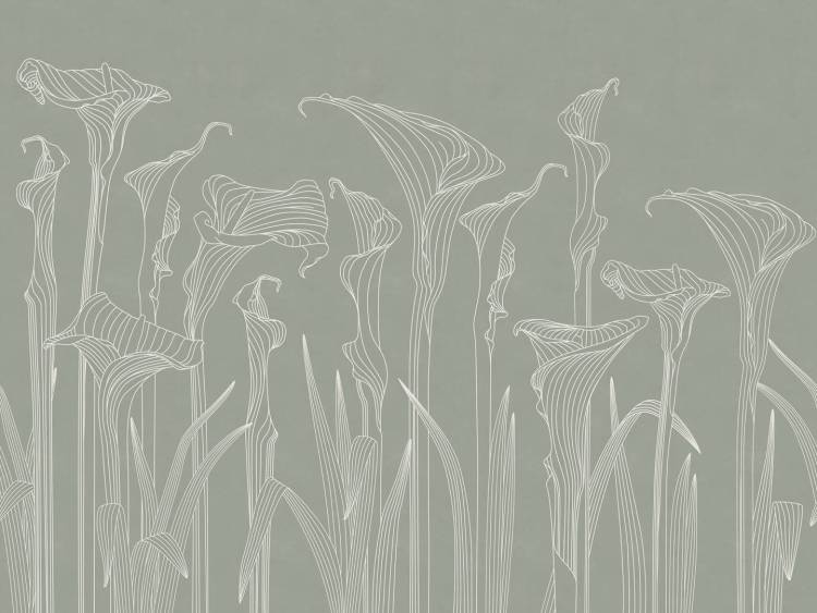 Фреска Ortograf Artline 34514 Geometric kalla lilies Флора FLN