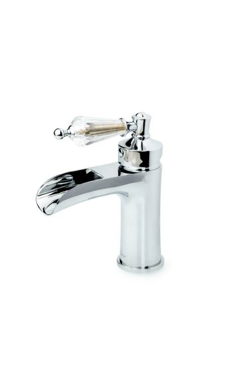 Смеситель для раковины Boheme Vogue 221-SW хром, с прозрачным SW