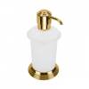Дозатор для жидкого мыла Colombo Hermitage B9336.HPS-VAN золото, матовое стекло