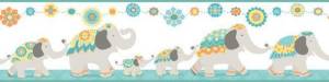 Бордюр бумажный York Waverly Kids WK6898BD
