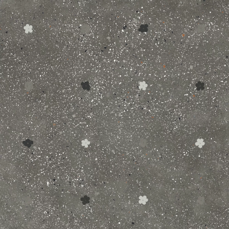 Керамогранит Ape ceramica Ama Fiori Graphite Rect 60x60