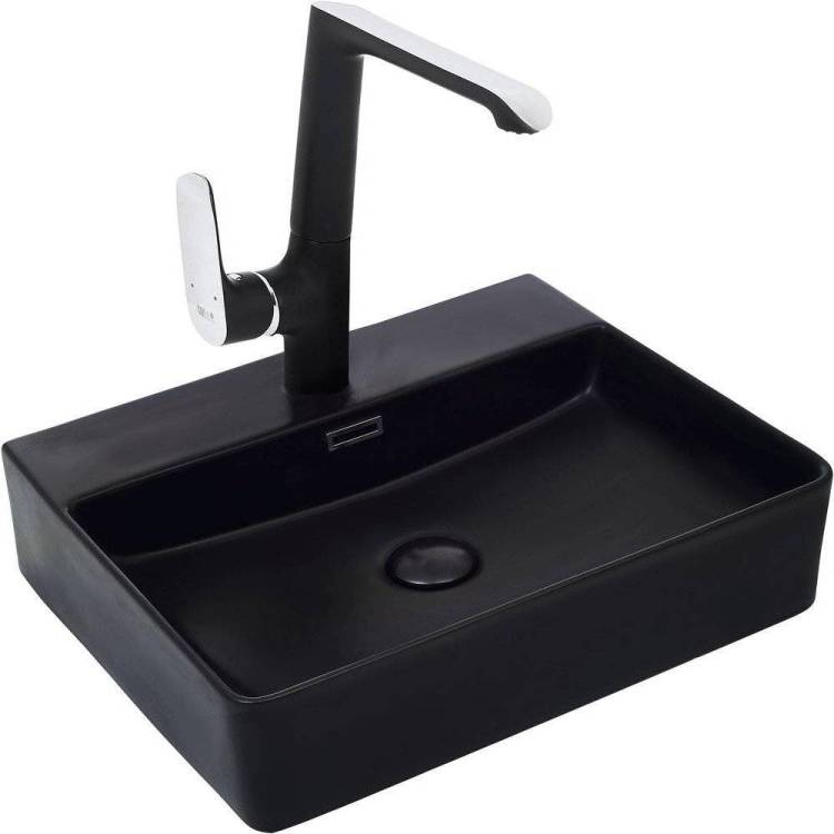 Раковина Weltwasser WW Elbach 10000004505 21733 MB 50 см, черная матовая
