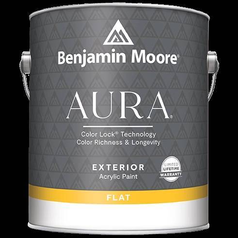 Краска Benjamin Moore Aura Waterborne Exterior Flat Finish 629 0.946 л