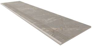 Ступень Estima Bernini 67328 Steptrade/BR03_NS/30x120x10 Grey неполированная с насечками 30x120
