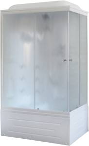 Душевая кабина Royal Bath BP RB8100BP2-M-L с высоким поддоном, с сиденьем