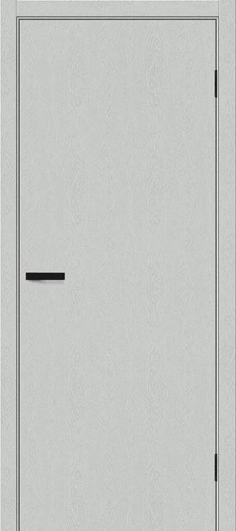 Межкомнатная дверь Bravo Браво-0.П полотно Grey Silkwood 900x2100