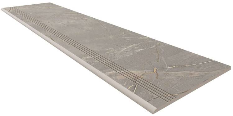 Ступень Estima Bernini 67328 Steptrade/BR03_NS/30x120x10 Grey неполированная с насечками 30x120