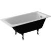 Чугунная ванна Delice Repos DLR220507R 150x70, с ручками, с ножками фото 3