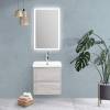 Тумба под раковину Belbagno Albano-Cer ALBANO-CER-600-2C-SO-RVB 57x44x50 Rovere Vintage Bianco подвесная с двумя выкатными ящиками фото 7