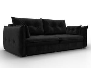 Диван прямой Лига Диванов Лига-100 133652 Черный
