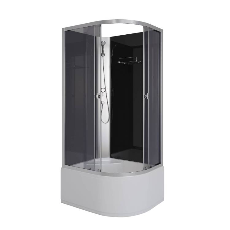 Душевая кабина Niagara Eco E90/70/40L/TN/BK 90x70x195