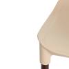 Стул Tetchair Genius (mod 75) 12832 бежевый/коричневые ножки 46x56x84 фото 8