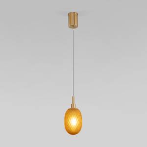 Подвесной светильник Eurosvet Pineapple 50266/1 янтарный