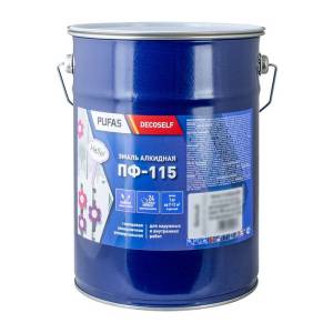 Эмаль Pufas Decoself ПФ-115 зеленая 5 кг