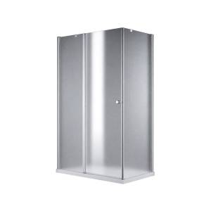 Душевой уголок Cezares ELENA-W-AH-1-120/100-P-Cr-L профиль хром, стекло матовое, 120x100x195