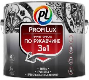 Грунт-эмаль на ржавчину 3 в 1 Profilux полуматовая синяя 1.9 кг