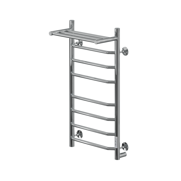 Полотенцесушитель электрический Comfysan Scola 016920 EC-8 80/40 с полкой, хром