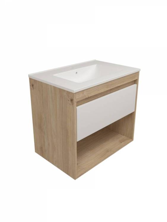 Тумба под раковину Watersense Nancy W00888 дуб, 70 см