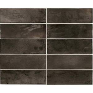 Керамическая плитка Equipe Hanoi 30031 Black Ash 6.5x20