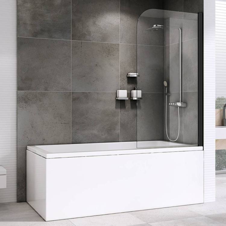 Шторка на ванну Abber Ewiges Wasser AG52100B Черный