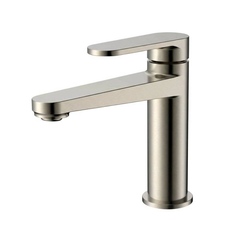 Смеситель для раковины AQUAme Novara AQM6910BN брашированный никель