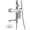 Душевая стойка Grocenberg GB7009WC белый, хром фото 13
