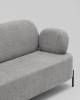Диван Stool Group Кэнди vd-dv-candy-cm82 светло-серый, букле фото 7