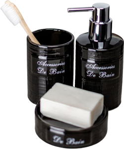 Набор Bath Plus Bain Noir W-CE0986A-SET3