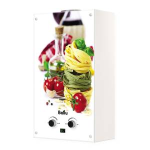 Проточный водонагреватель Ballu GWH 10 Fiery Glass Pasta газовый