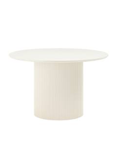 Стол обеденный Stool Group Ballet DT-2102-B beige 2 top DUAL молочный 120x120x75