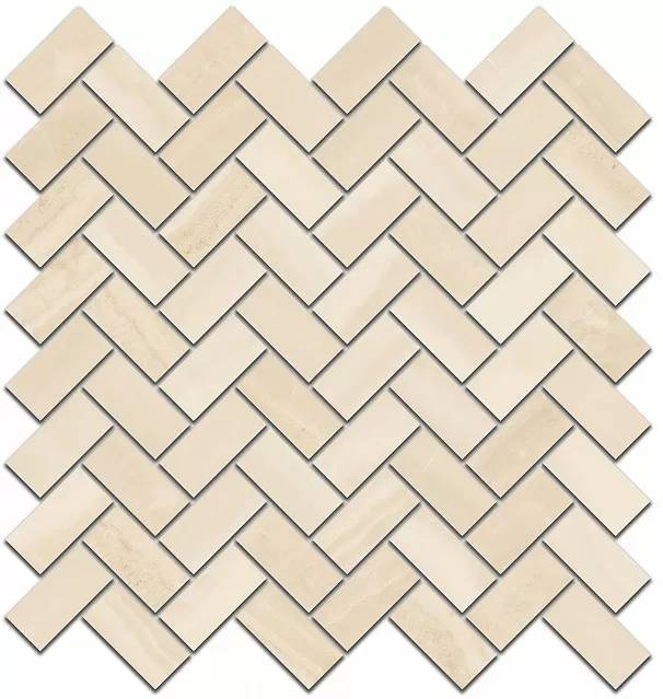Декор Kerama Marazzi Контарини 190/004T бежевый мозаичный 31.5х30