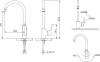 Смеситель для кухни Bravat Pure F7105161C фото 3
