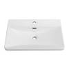 Раковина BelBagno BB-8076-3-60 белый глянцевый, 61x43x14.5 фото 2