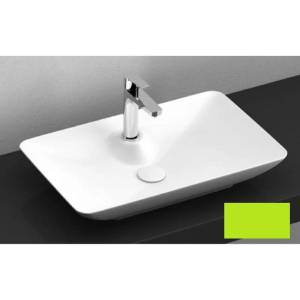 Раковина Isvea SistemaY Clear 10SY50060SV-2T мятно-зеленый матовый, 60x37.7