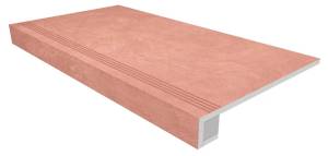 Ступень Ametis by Estima Spectrum 39141 Set/Steptrade/SR05_NS/33x120/Riser/SR05_NS/14,5x120 SR05 33x120 неполированная с бортиком + Подступенок 14.5x120
