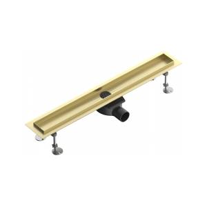 Душевой трап Wonzon & Woghand WW-651700T-BG 70 см, брашированное золото
