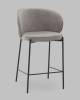 Стул полубарный Stool Group Тисдейл LV-115-S960-01 серый, букле фото 2