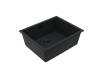 Мойка кухонная Alveus Granital Omni 30 1150057 Deep Black-G90 Be с сифоном, 55x45 фото 2